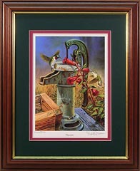 "Sugar Spout" Hummingbirds by artist Randy McGovern